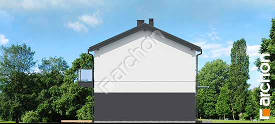Elewacja boczna projekt dom w halezjach 10 r2be 13955b6d5a5d73c6cffe33106dbe5e71  266