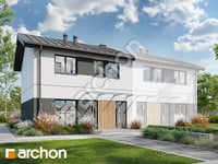 gotowy projekt Dom w halezjach 10 (R2BE) widok 1