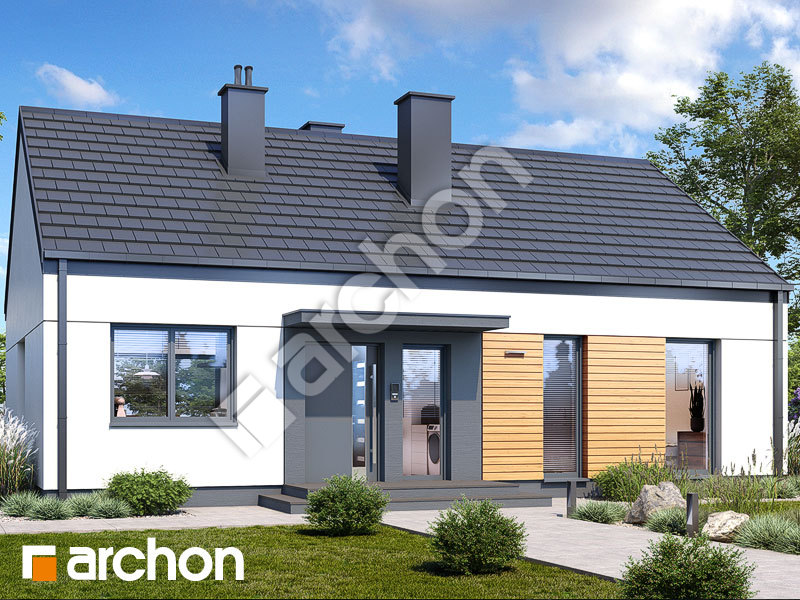 gotowy projekt Dom w kruszczykach 10 