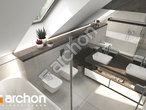 gotowy projekt Dom w albicjach 2 (G2) Wizualizacja łazienki (wizualizacja 3 widok 4)
