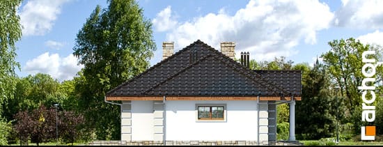 Elewacja boczna projekt dom pod jarzabem g2 8e97aa1f8c012f4950594db8b9acb382  266