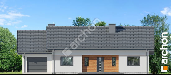 Elewacja frontowa projekt dom w kostrzewach g ad57c03515455fac9c6b445895e68cdc  264