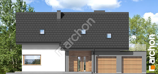 Elewacja frontowa projekt dom w brunerach 3 g2 58f1f48670ef2d437c94b91d45cc0ac8  264