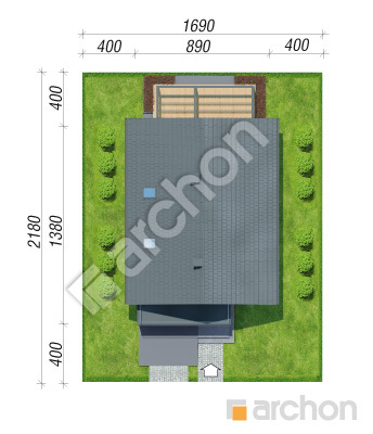 gotowy projekt Dom w tamarillo 4 (GE) OZE sytuacja