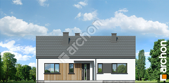 Elewacja frontowa projekt dom w kruszczykach 22 a d59cb5c320a46b10b3406c0867262ee3  264