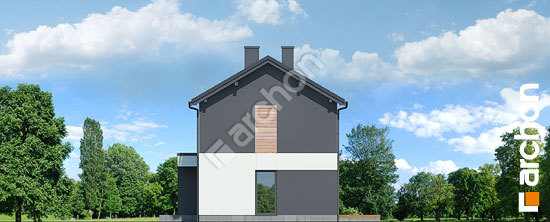 Elewacja boczna projekt dom w iberisach gb 8c9fafcf53e6f7125d1db71f235c6b05  265