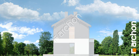 Elewacja boczna projekt dom w iberisach gb bb017f9f33642c565cb9fa51cfc6fa19  266