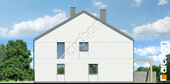 Elewacja boczna projekt dom pod milorzebem 12 gb e16de0f92cbc7346780510364e0640b0  265
