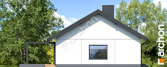 Elewacja boczna projekt dom w lipiennikach 17 85248b0086671aadc53e324139a0d670  266