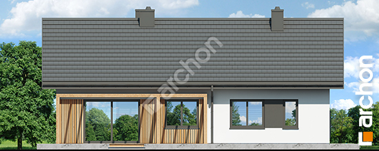 Elewacja ogrodowa projekt dom w leszczynowcach 16 755aeaeaa7f4c50f987fd3d8d33a7b39  267
