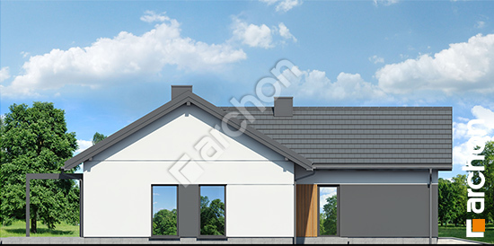 Elewacja boczna projekt dom w kruszczykach 20 g2ae 53e99cee863527a95570908933643b43  266