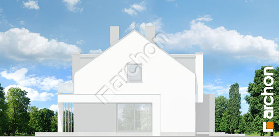 Elewacja boczna projekt dom w klematisach 32 gb 8f68ffc00ca894bac6919c7f170d6a41  266