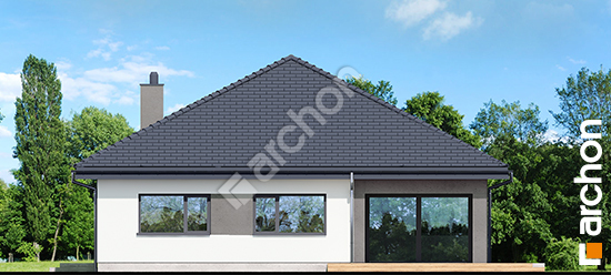 Elewacja ogrodowa projekt dom w renklodach 22 ae 241de1d2016c4ff407f2e902150415f5  267