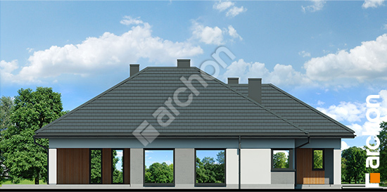 Elewacja boczna projekt dom w renklodach 35 g2 9c024b9a49234b50b2e726cb1eea5c6a  266