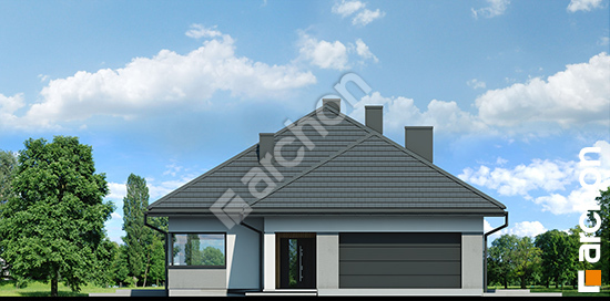 Elewacja frontowa projekt dom w renklodach 35 g2 a2f3c81dcc197dfa9c35cbf000662c65  264