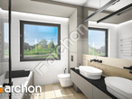 gotowy projekt Dom w lonicerach 2 (G2) Wizualizacja łazienki (wizualizacja 3 widok 1)