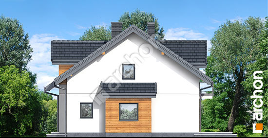Elewacja boczna projekt dom w klementynkach r2 7e51a4378be3fc096236de08e64f3e21  265