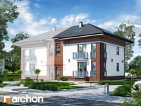gotowy projekt Dom w sagowcach 2 widok 1