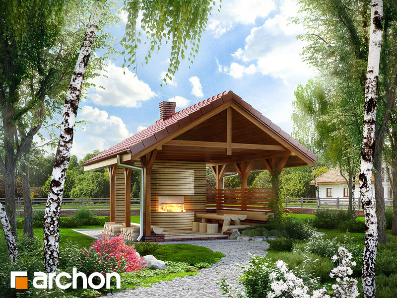 Projekty altan ogrodowych, altanek archon Ikea fliser