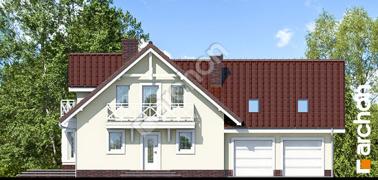 Elewacja frontowa projekt dom w rododendronach 5 g2 3515b301689e2487d3e53410ac95547f  264