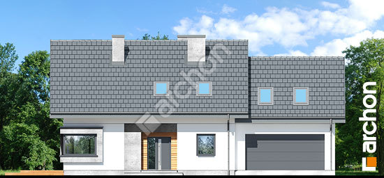 Elewacja frontowa projekt dom w szmaragdach g2 d438e872cd179b69f8ec52140e0b0155  264