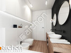 gotowy projekt Dom w karmazynach (G2) Wizualizacja łazienki (wizualizacja 3 widok 3)