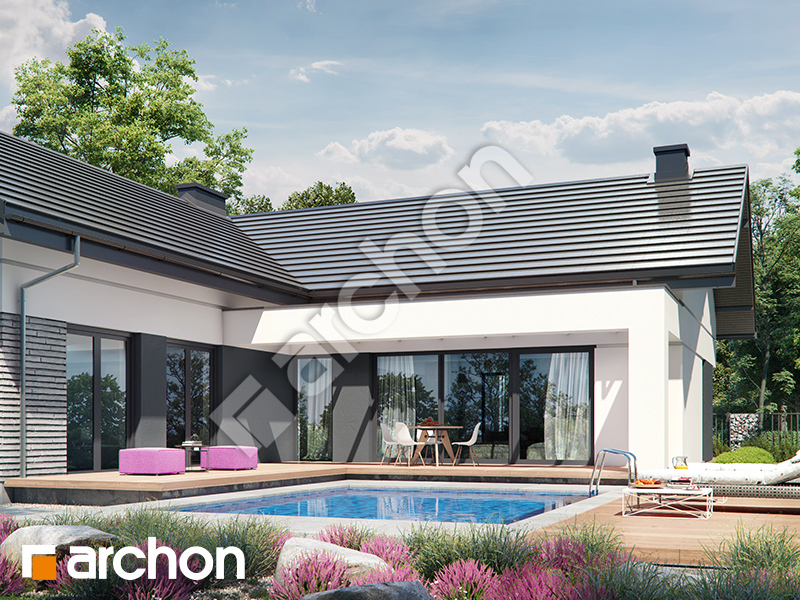 gotowy projekt Dom w karmazynach (G2) widok 2