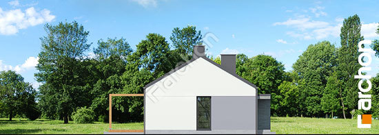 Elewacja boczna projekt dom w kruszczykach 3 b ff10882cf004eb68241d460d73f6b016  266