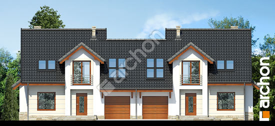 Elewacja frontowa projekt dom w rabarbarze b 12edb375a602d7149b7d4bc0f45d2700  264