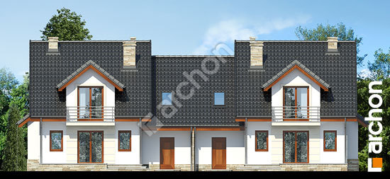 Elewacja ogrodowa projekt dom w rabarbarze b c6623e0e921cb9185ade8b0eca26a02d  267