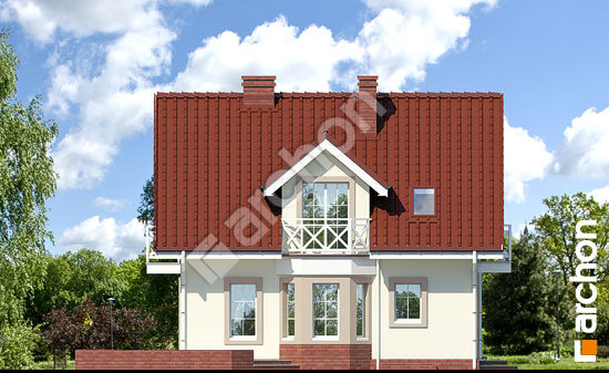 Elewacja boczna projekt dom w rododendronach 2 p b9989262a9b5b3114a13ae692c5a85fe  266