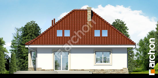 Elewacja ogrodowa projekt dom w lotosach pd 40ef7a46cdb5cfd1c9a206d917dd15e4  267
