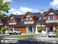 gotowy projekt Dom w klematisach 9 (S) widok 1