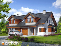 gotowy projekt Dom w klematisach 9 (B) widok 1