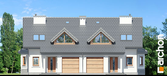 Elewacja frontowa projekt dom w klematisach 10 38f49feaec24415cf453a5b9df73a12e  264