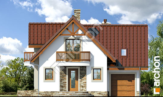 Elewacja frontowa projekt dom w antonowkach gp ab7187f0fd84caf71e20bb1e0ce1356c  264