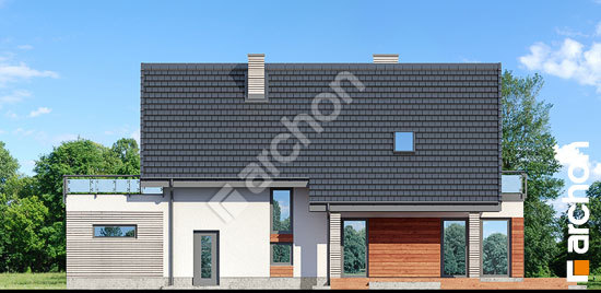 Elewacja ogrodowa projekt dom pod acerola g2 fee519b5776f190ff260d89d7aa9d355  267
