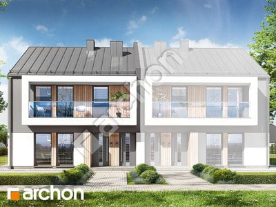 gotowy projekt Dom przy trakcie 3 (R2B)
