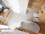 gotowy projekt Dom w szampionach 2 (E) Wizualizacja łazienki (wizualizacja 3 widok 4)
