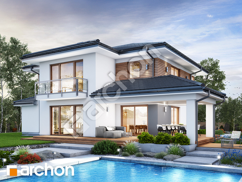 gotowy projekt Willa Miranda 11 (G2) widok 2