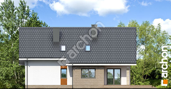 Elewacja ogrodowa projekt dom w bugenwillach p 04b34f51233e4bca279aaadebb2fea4d  267