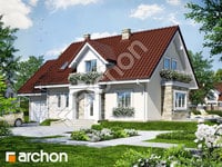 gotowy projekt Dom w werbenach 5 widok 1