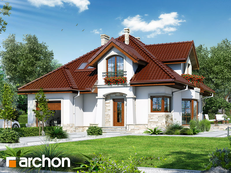 Projekt Domu Dom W Turówkach Dodatki Archon
