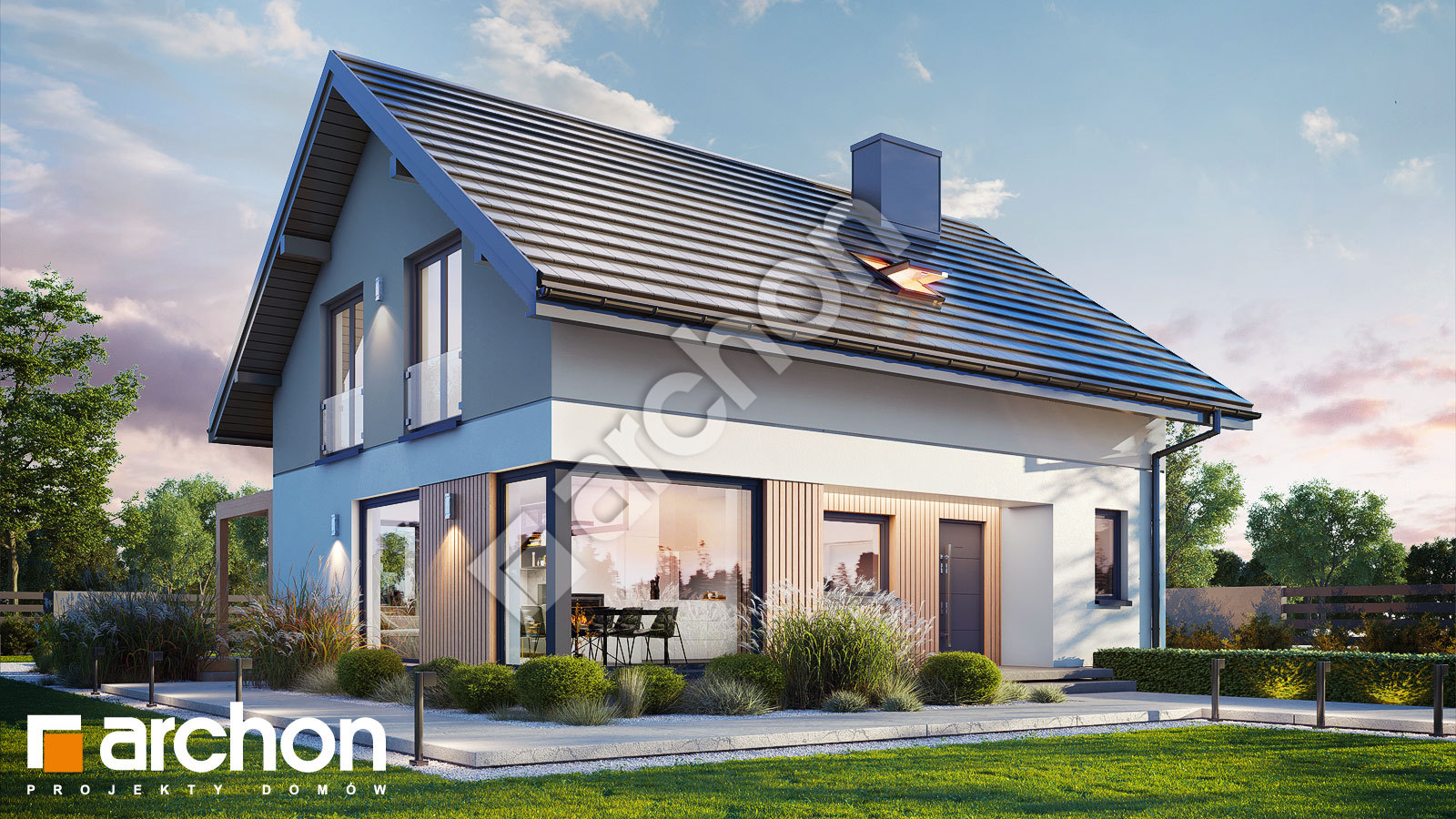 Projekt domu Dom w wisteriach 8 Dane projektu - ARCHON+