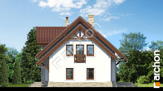Elewacja boczna projekt dom w lucernie 3 39b23ca5ea5959eadd98cb650e863c04  265