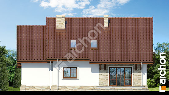 Elewacja ogrodowa projekt dom w lucernie 3 c16c204ecacc4bcee73141e85bd0b044  267