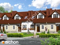 gotowy projekt Dom w cyklamenach 2 (S) widok 1