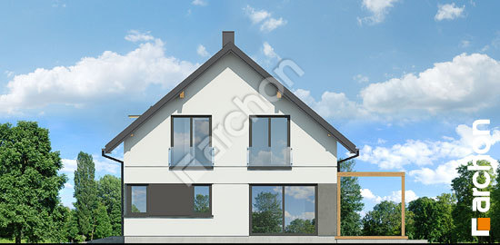 Elewacja boczna projekt dom pod brzoskwinia 2 ge oze e3563e205cb580f6f84e1177811746c8  265