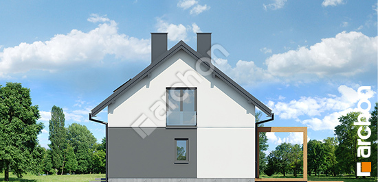 Elewacja boczna projekt dom w wisteriach 14 59787c12582a0bd0d014934e64fcaf25  265