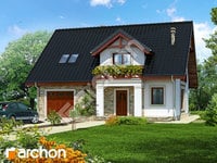 gotowy projekt Dom w tymotkach widok 1